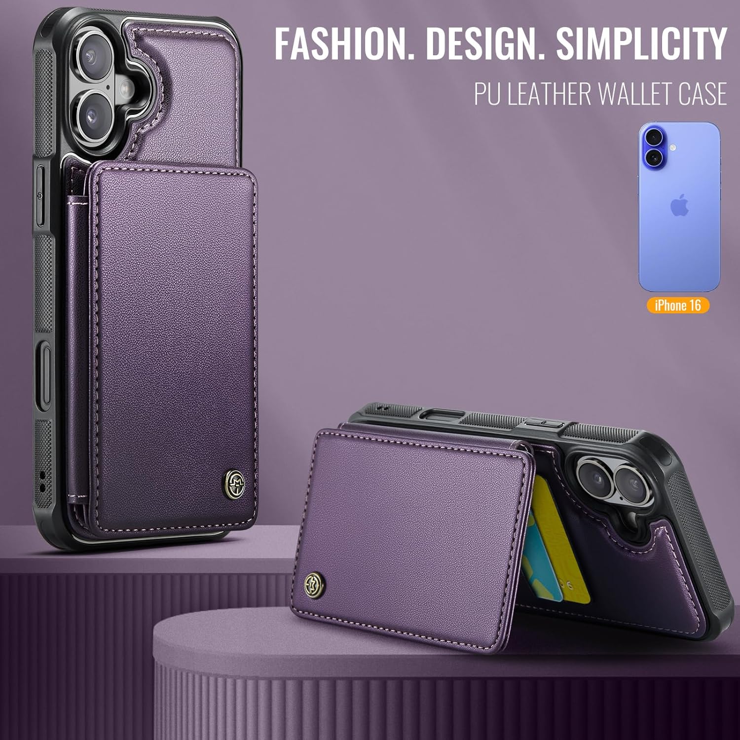 Vinich Apple iPhone 16 - Purple