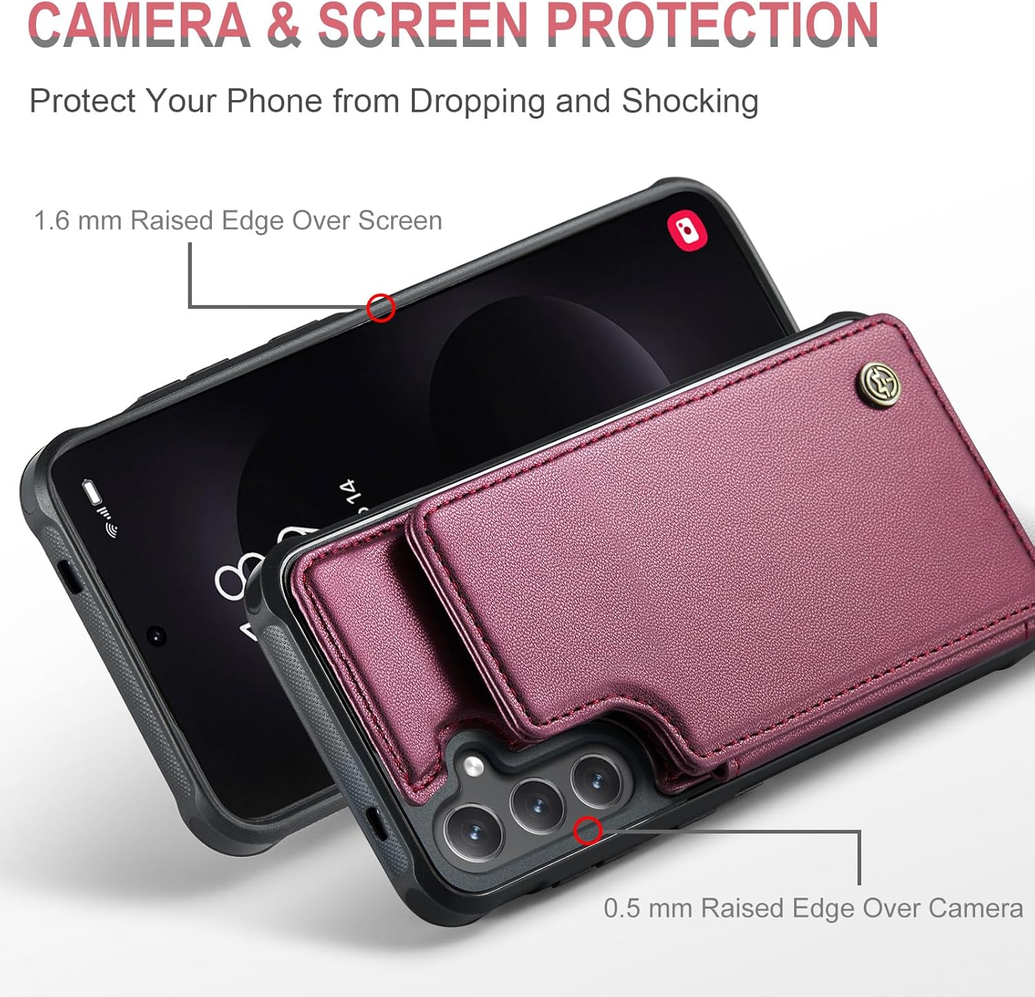 Vinich Samsung Galaxy S26 - Wine Red