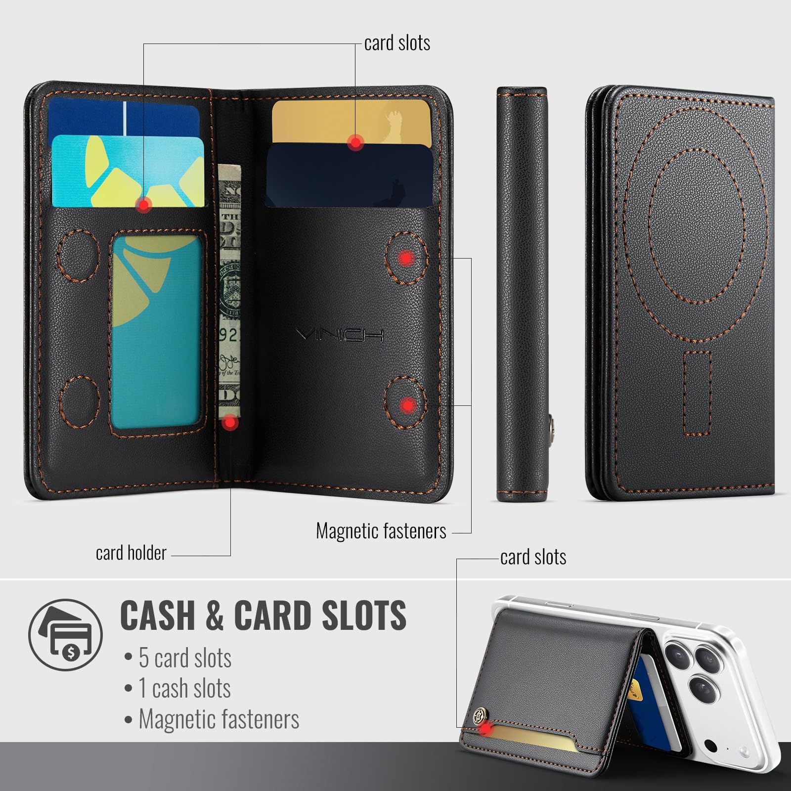 Magsafe Wallet - Black