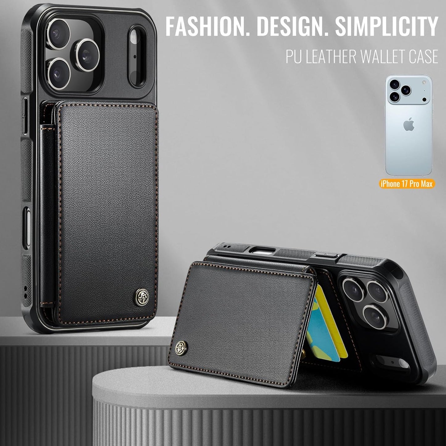 Vinich Apple iPhone 17 Pro Max - Black
