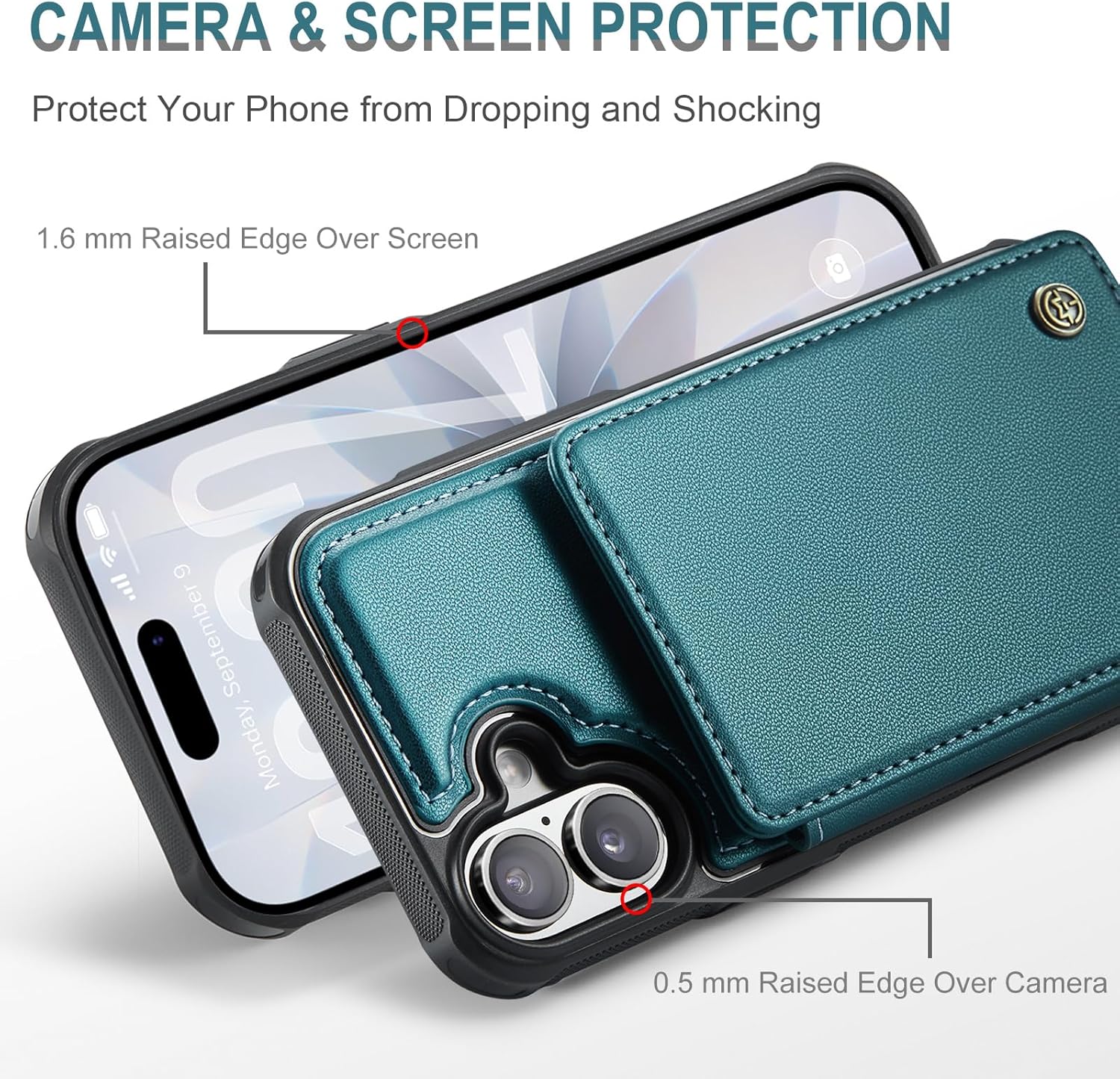 Vinich Apple iPhone 16 - Bluish Green