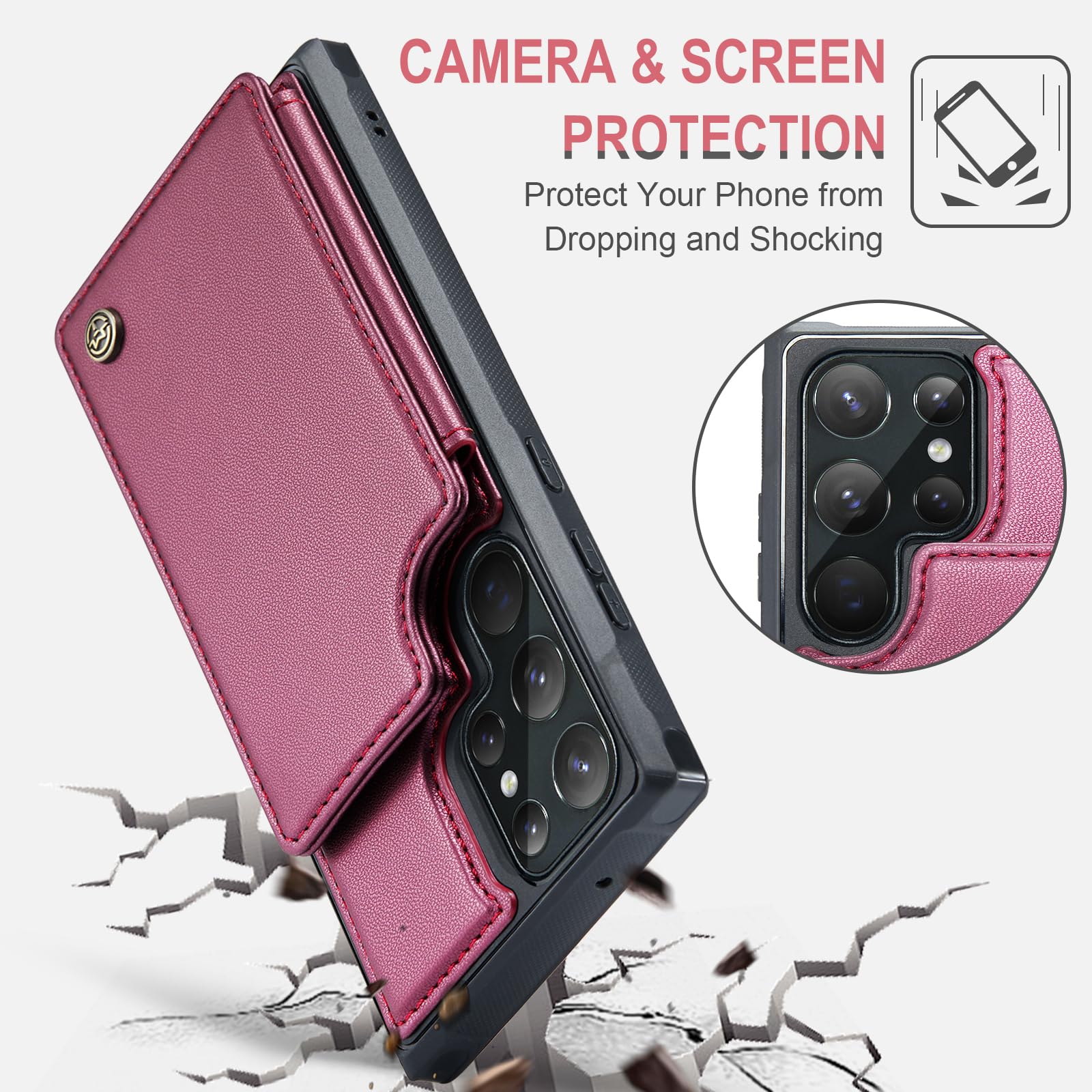 Samsung Galaxy S22 Ultra - Wine Red