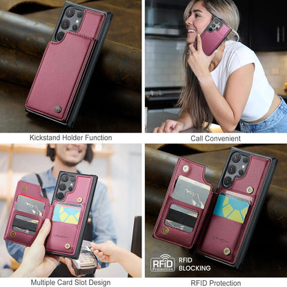 Vinich Samsung Galaxy S25 Ultra - Wine Red