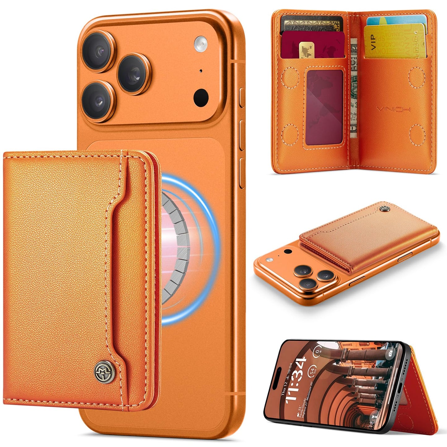 Magsafe Wallet - Orange