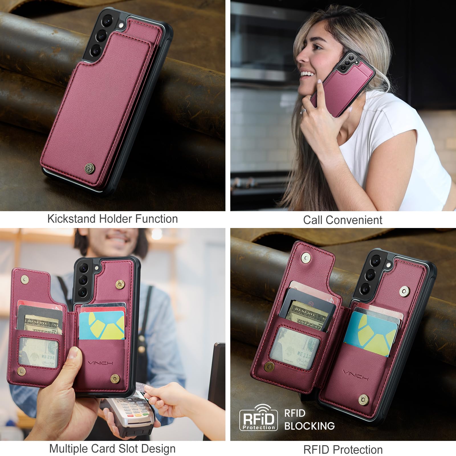 Samsung Galaxy S22 Plus - Wine Red