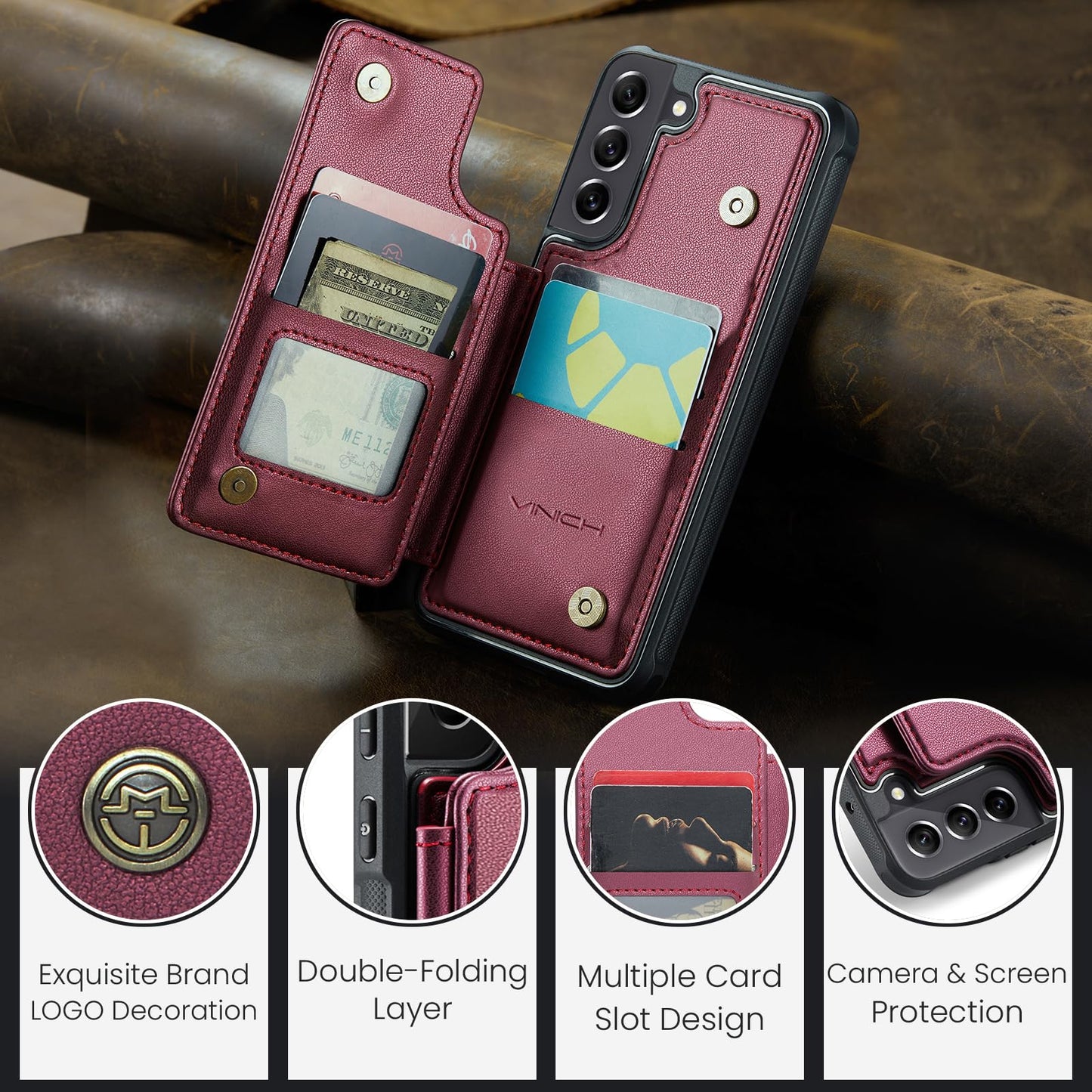 Samsung Galaxy S22 - Wine Red