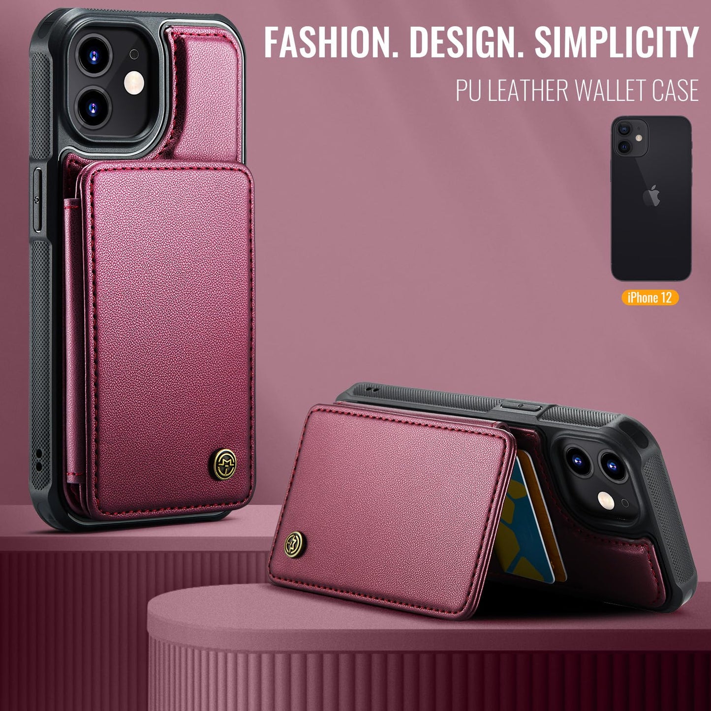 Apple iPhone 12 Pro - Wine Red