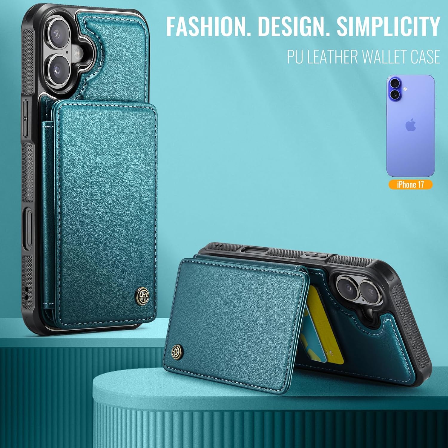Vinich Apple iPhone 17 - Bluish Green