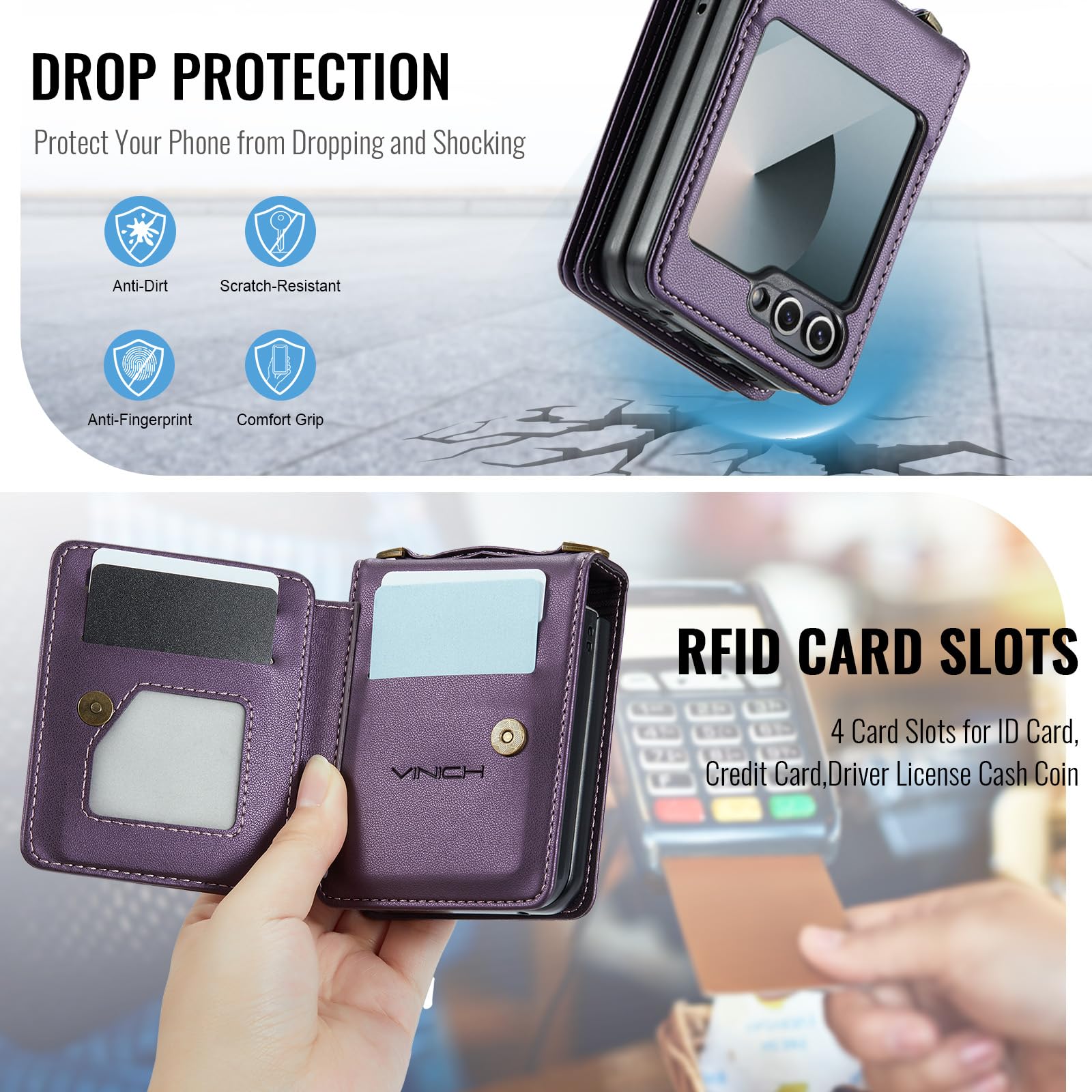 Samsung Galaxy Z Flip 6 - Purple