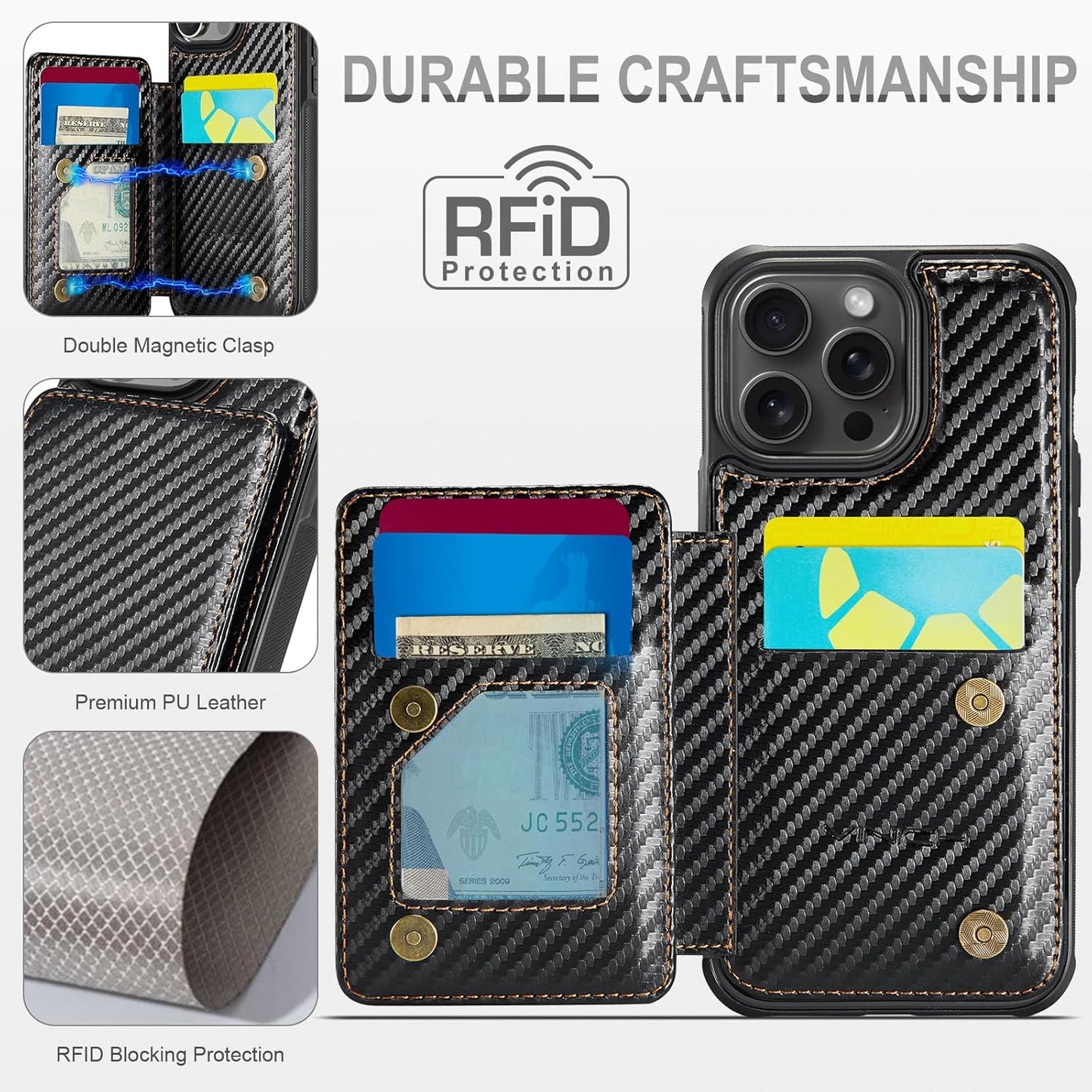 Vinich Apple iPhone 13 Pro - Carbon Black