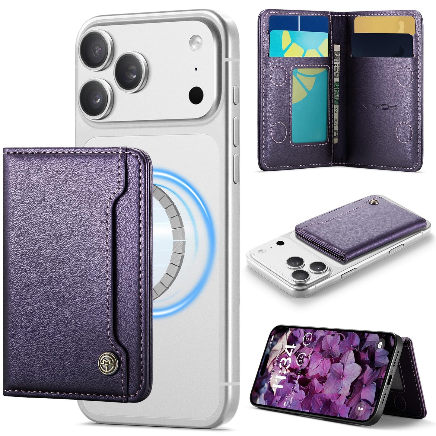 Magsafe Wallet - Purple
