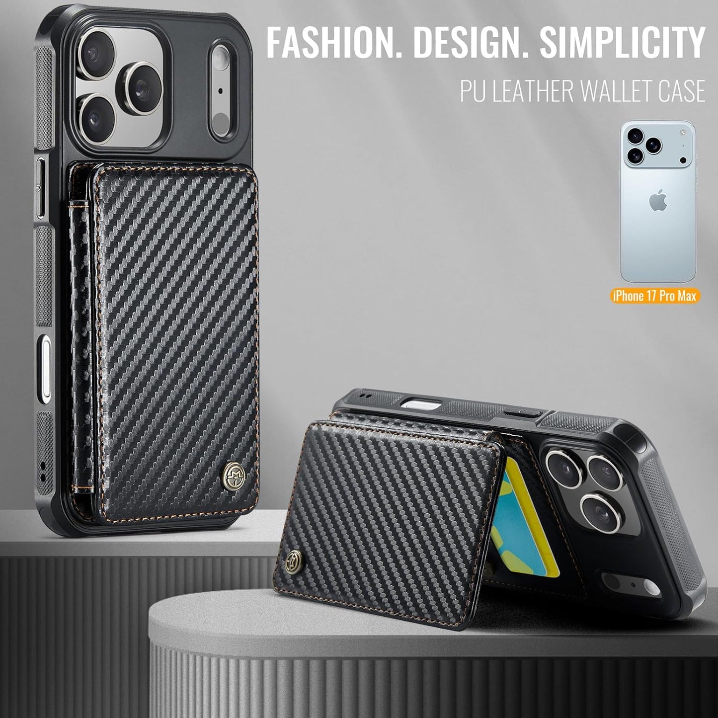 Vinich Apple iPhone 17 Pro Max - Carbon Black