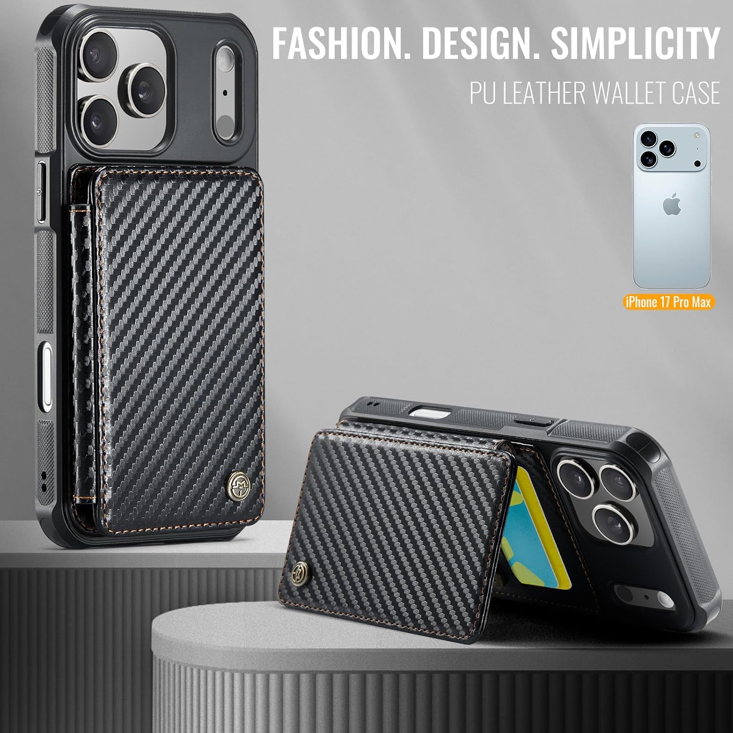 Vinich Apple iPhone 17 Pro Max - Carbon Black