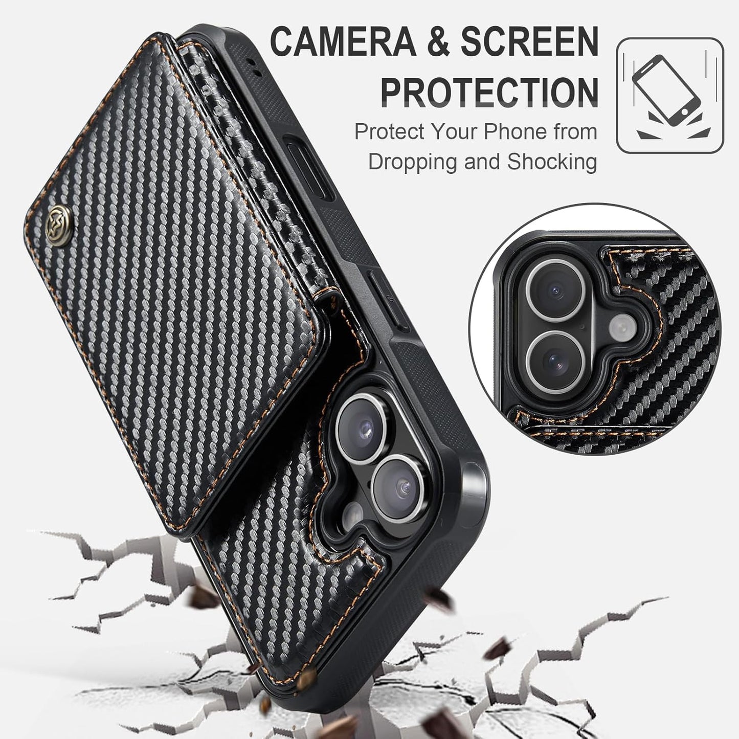 Vinich Apple iPhone 16 - Carbon Black