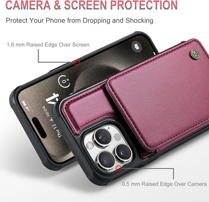 Vinich Apple iPhone 15 Pro - Wine Red
