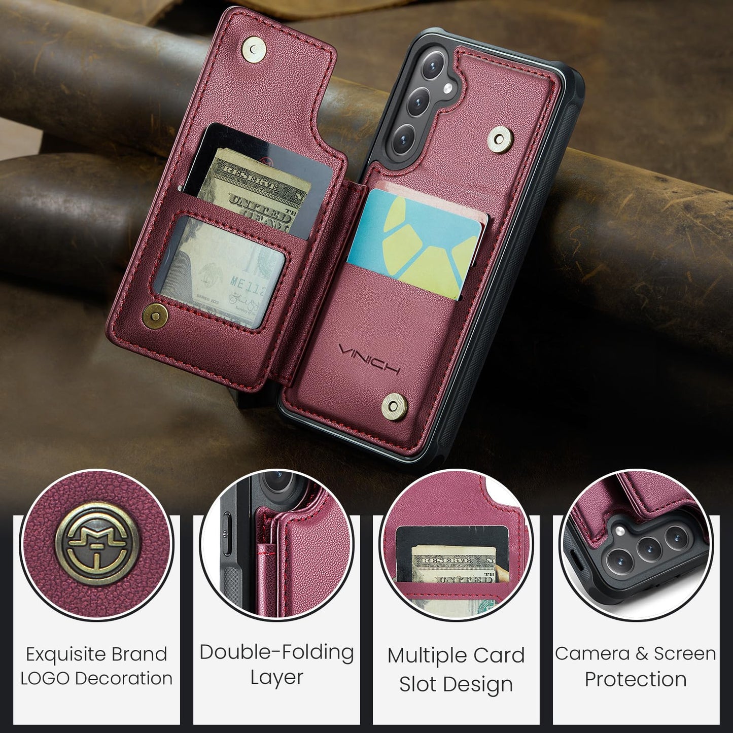 Samsung Galaxy S24 - Wine Red
