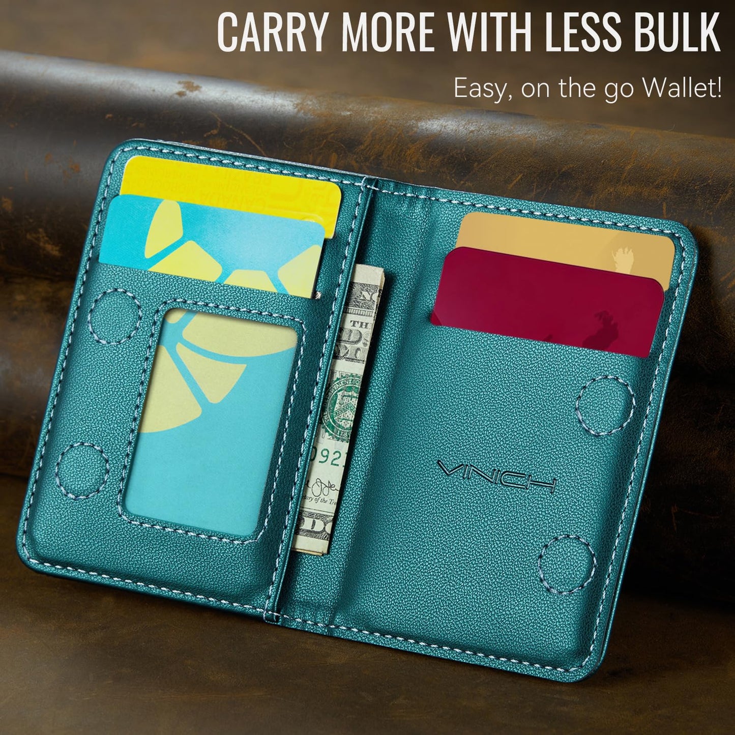 Magsafe Wallet - Bluish Green