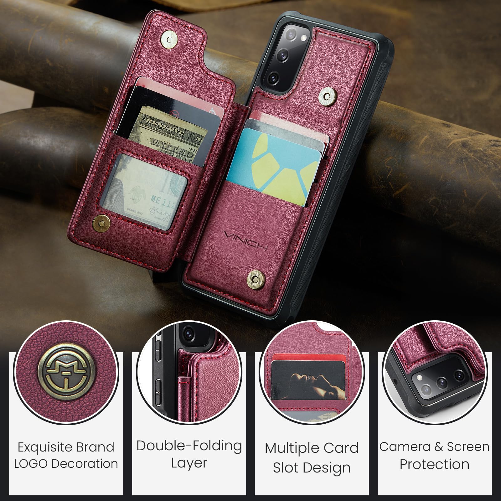 Samsung Galaxy S20 FE - Wine Red