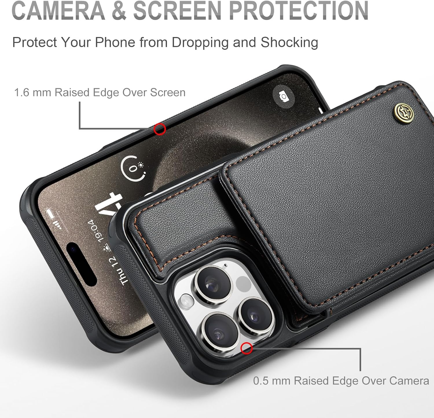 Vinich Apple iPhone 15 Pro - Black