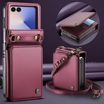 Vinich Samsung Galaxy Z Flip 7 - Wine Red