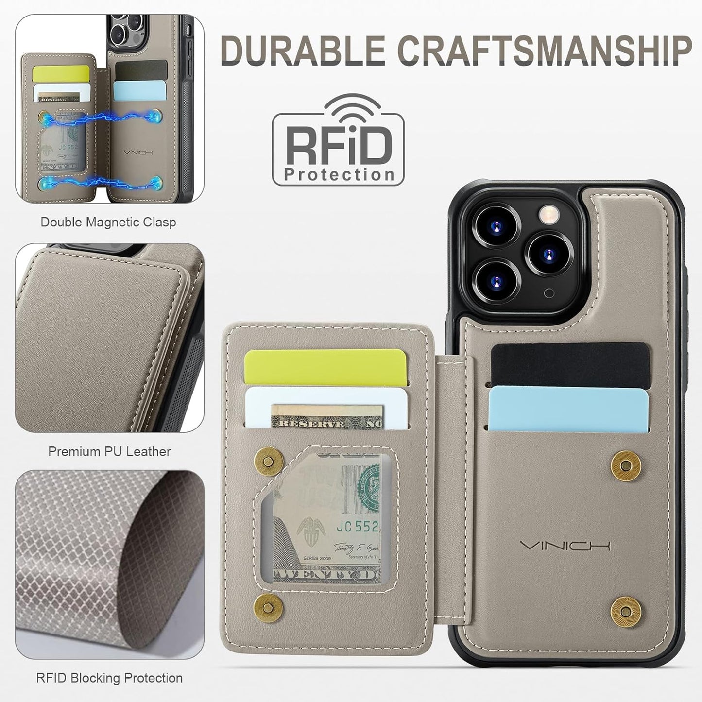 Vinich Apple iPhone 11 Pro Max - Gray