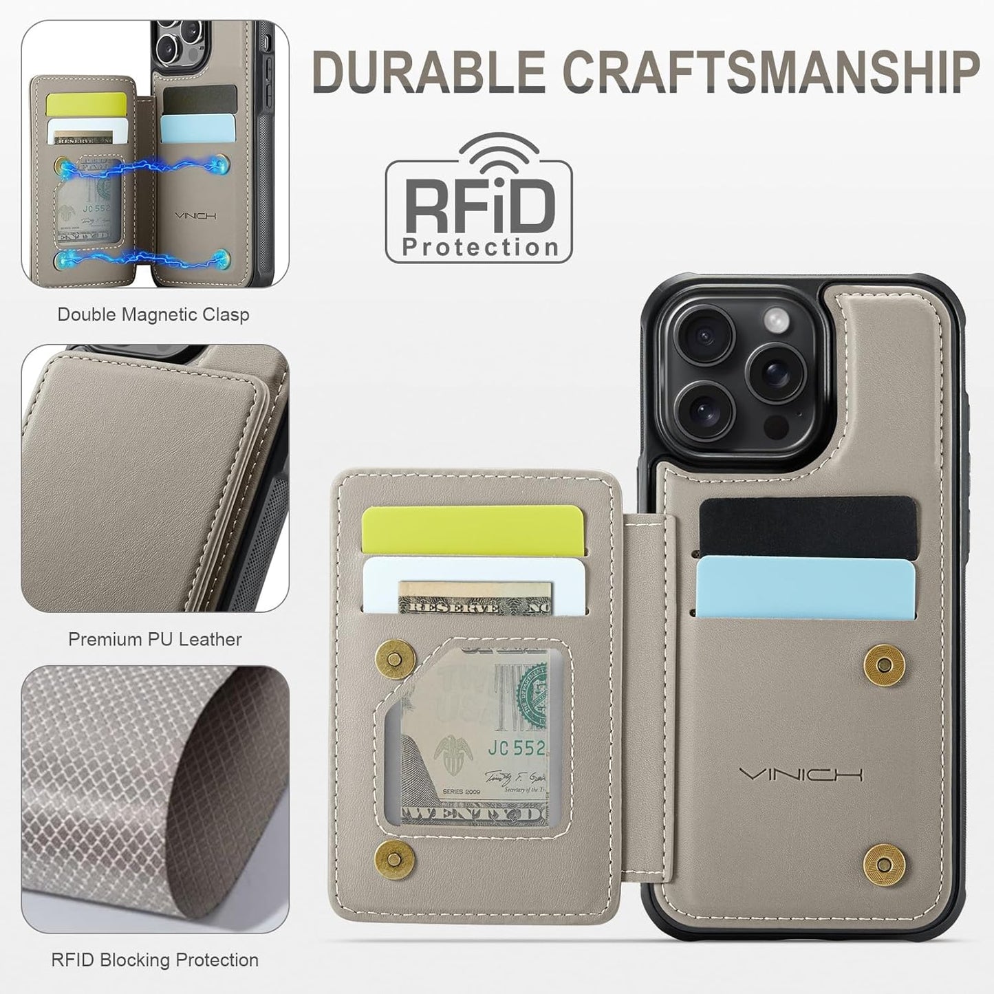 Vinich Apple iPhone 14 Pro - Gray
