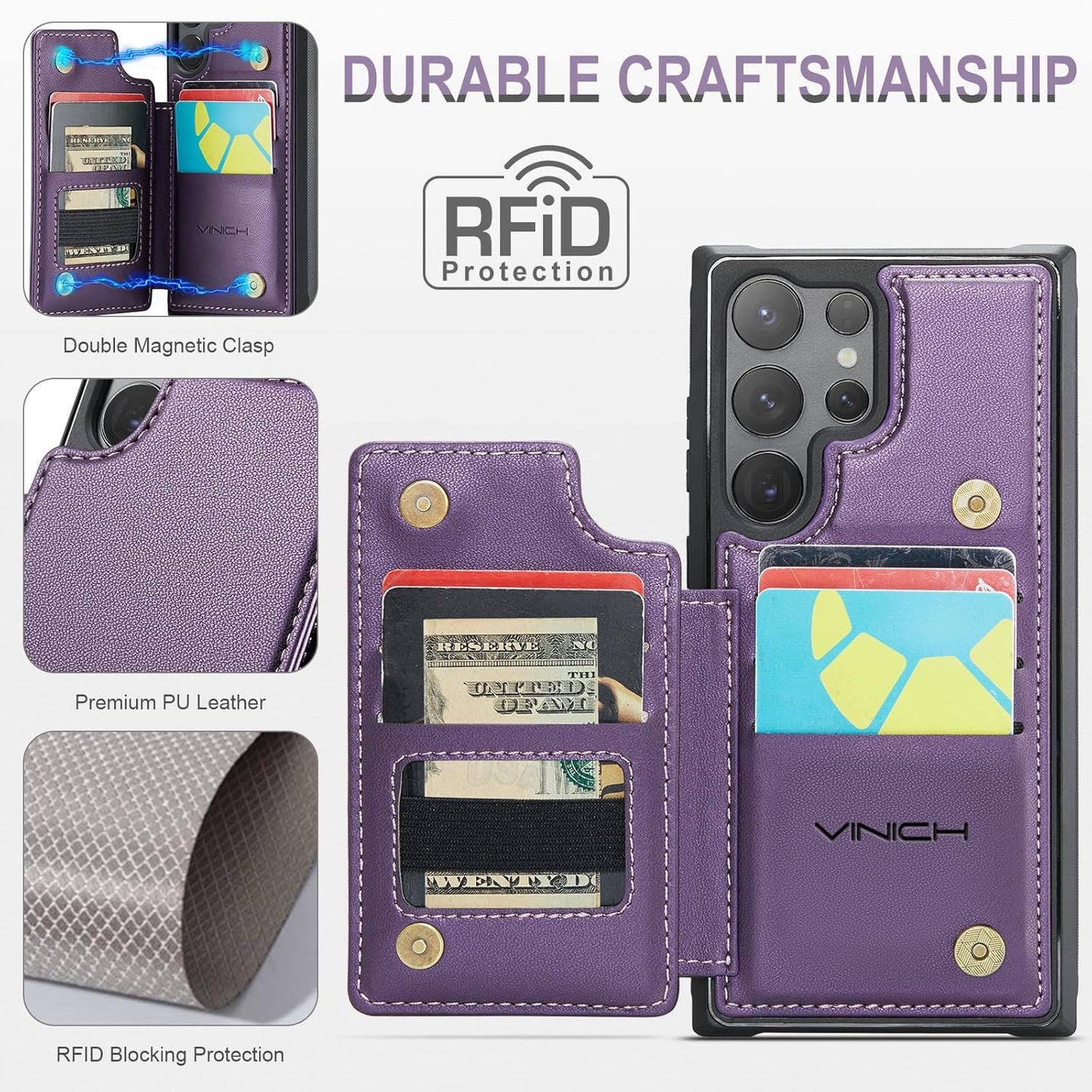 Vinich Samsung Galaxy S25 Ultra - Purple