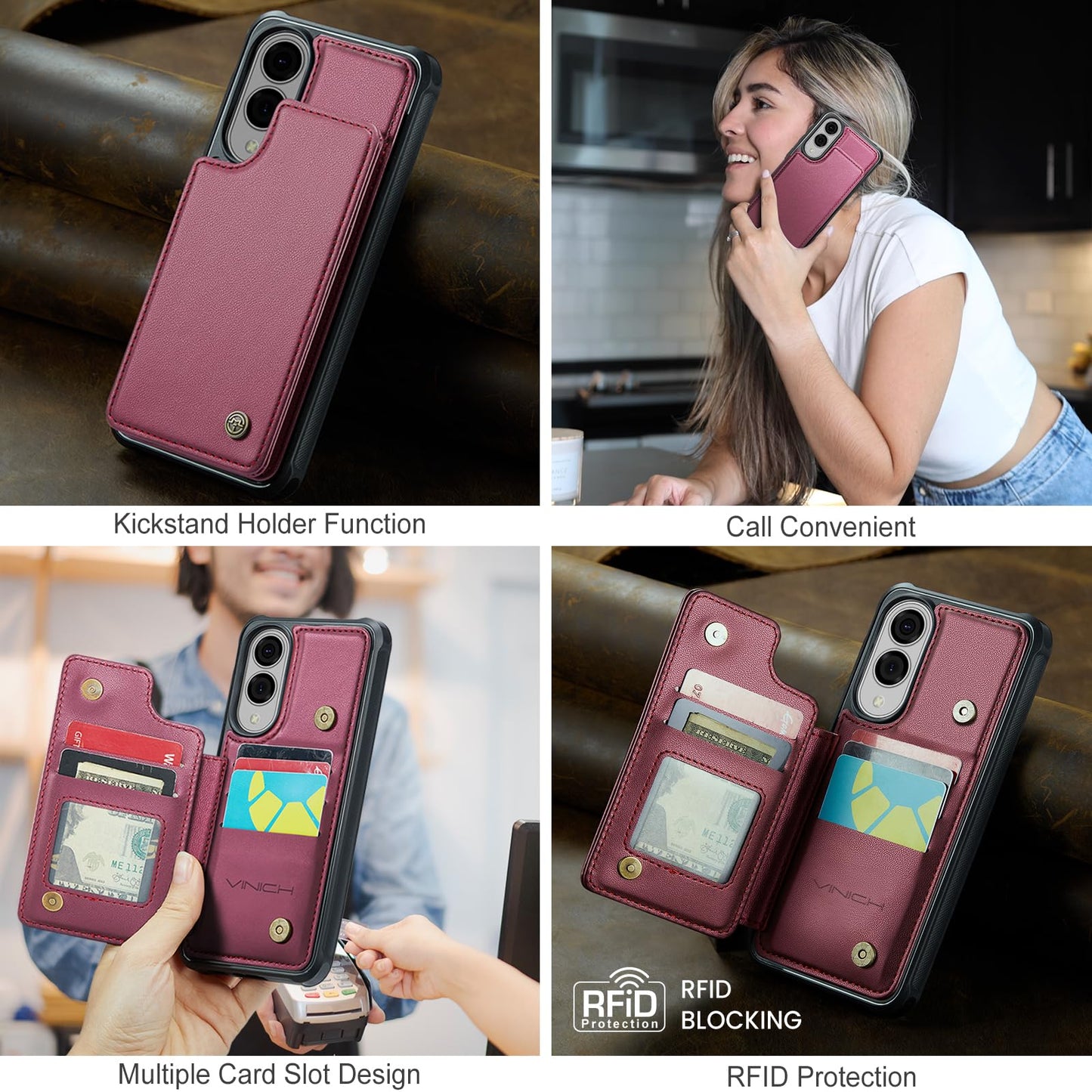 Samsung Galaxy S25 Edge - Wine Red