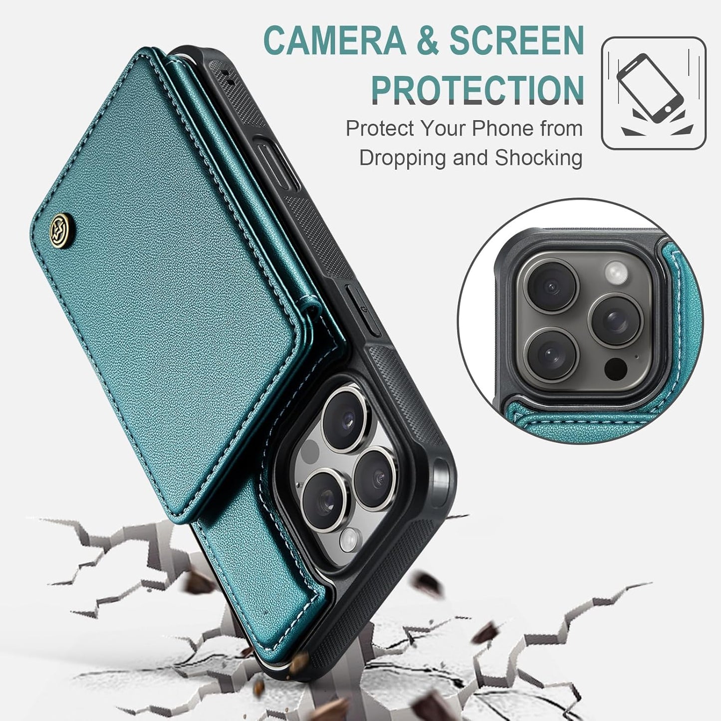 Vinich Apple iPhone 16 Pro - Bluish Green