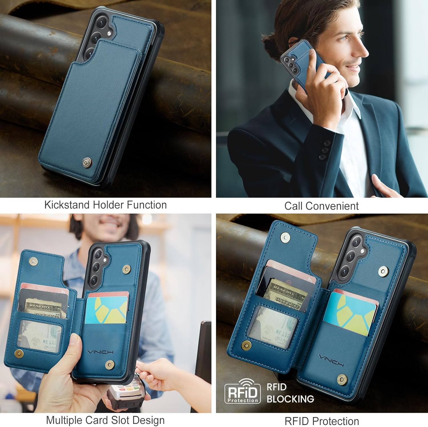 Vinich Samsung Galaxy S26 Plus - Blue