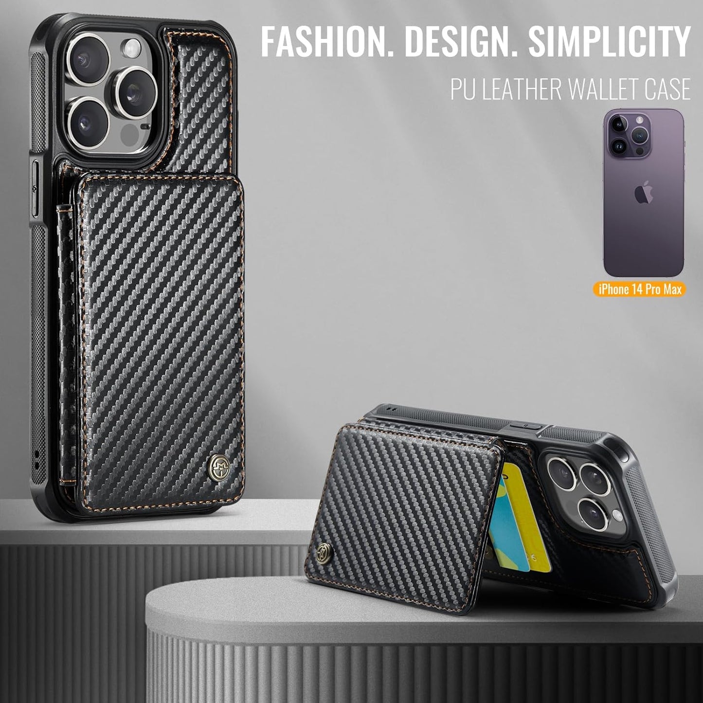 Vinich Apple iPhone 14 Pro Max - Carbon Black