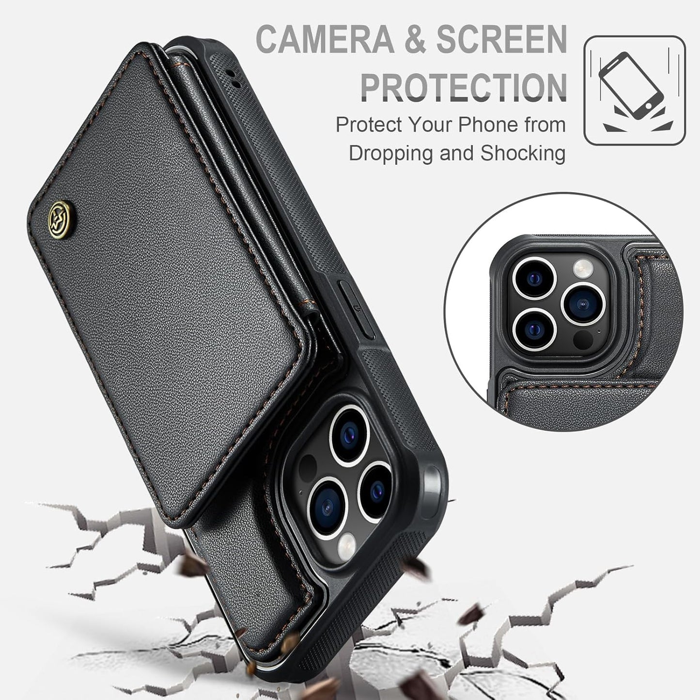 Vinich Apple iPhone 12 Pro Max - Black