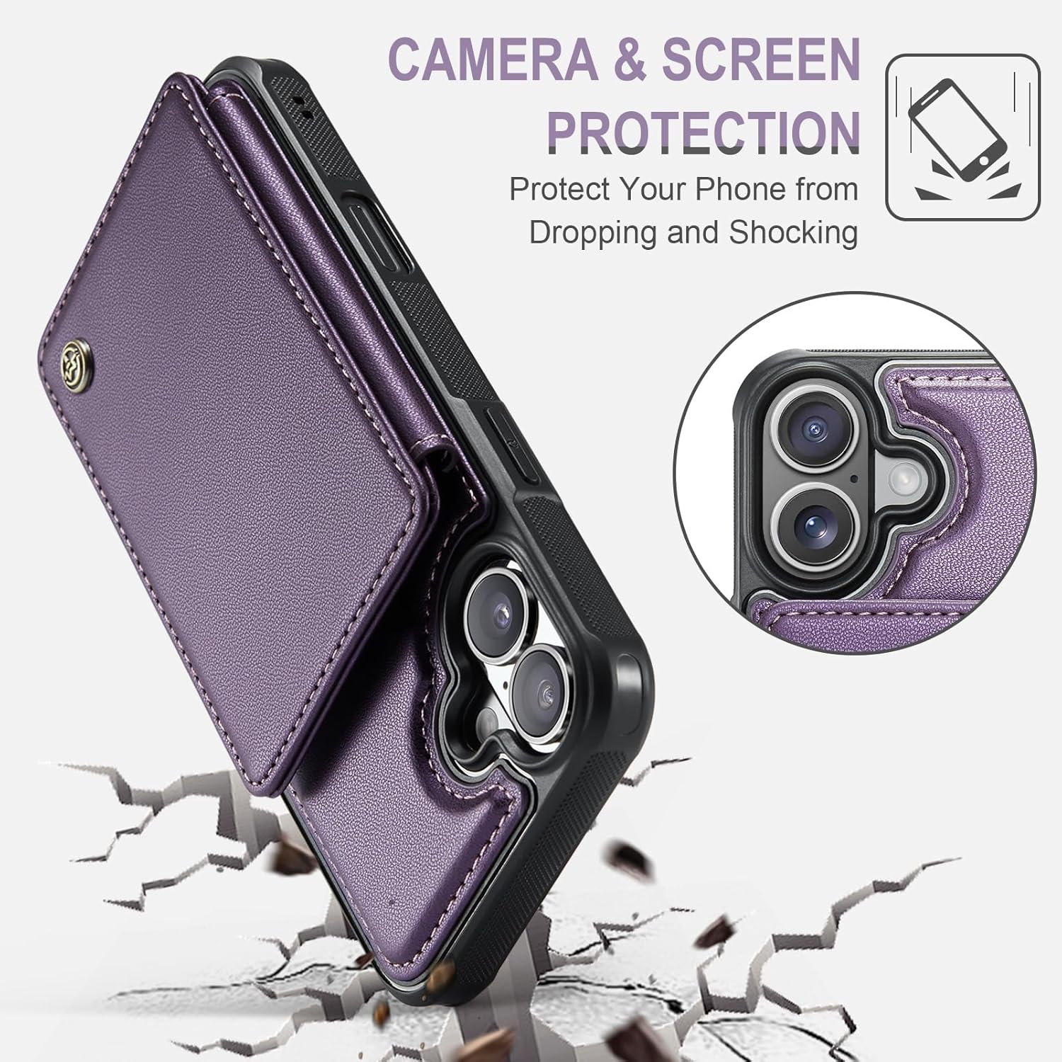 Vinich Apple iPhone 16 - Purple