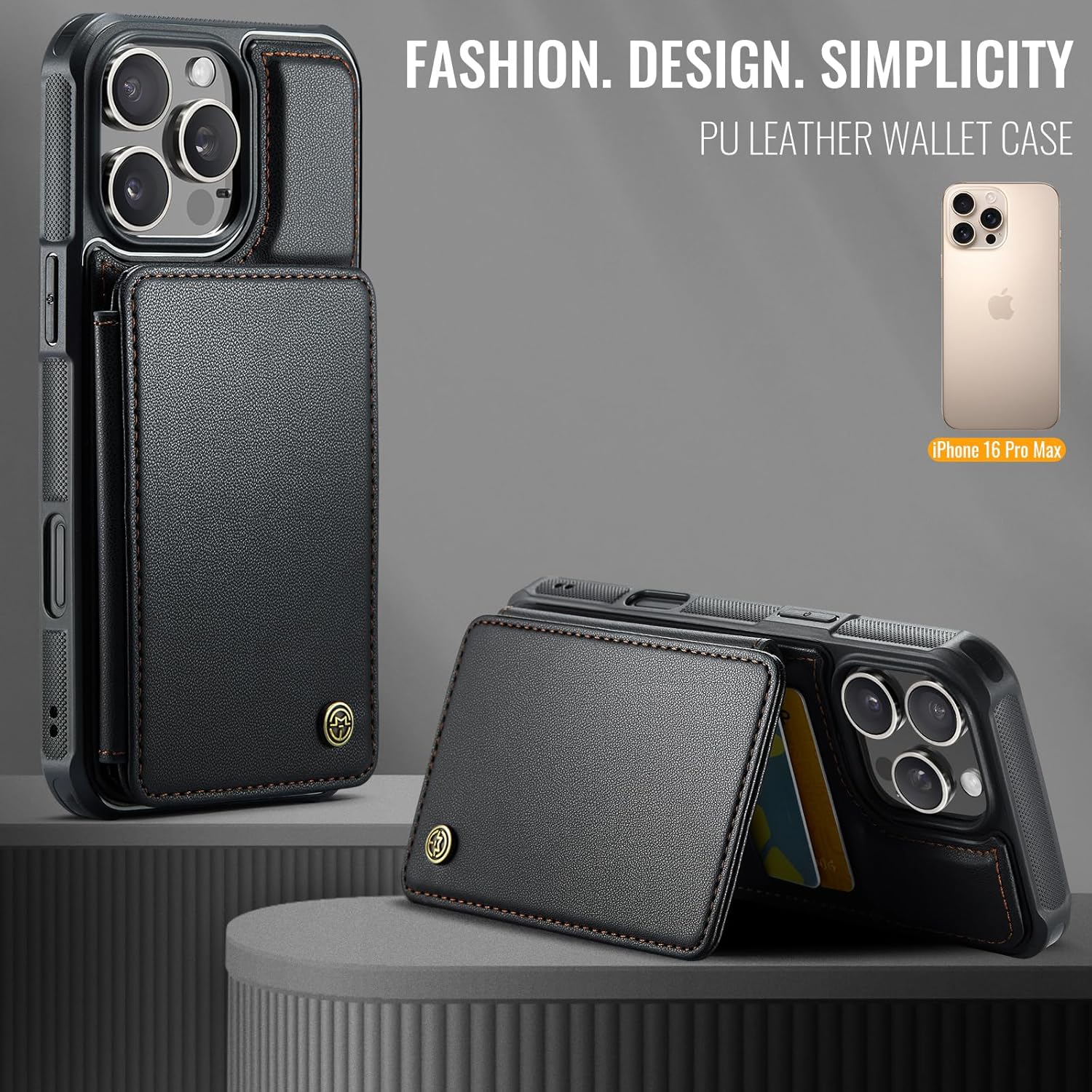 Vinich Apple iPhone 16 Pro Max - Black