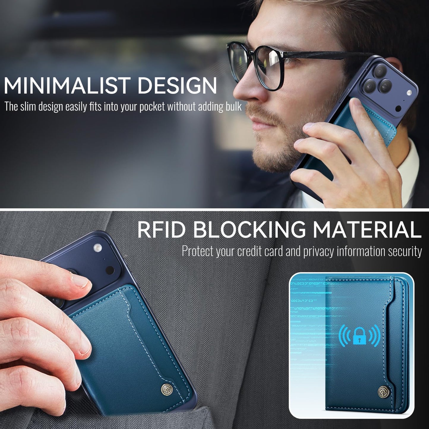 Magsafe Wallet - Blue