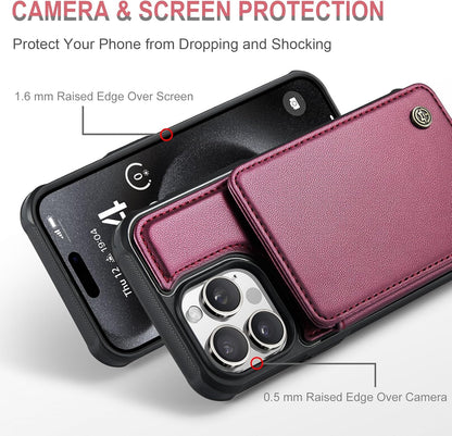 Vinich Apple iPhone 15 Pro Max - Wine Red