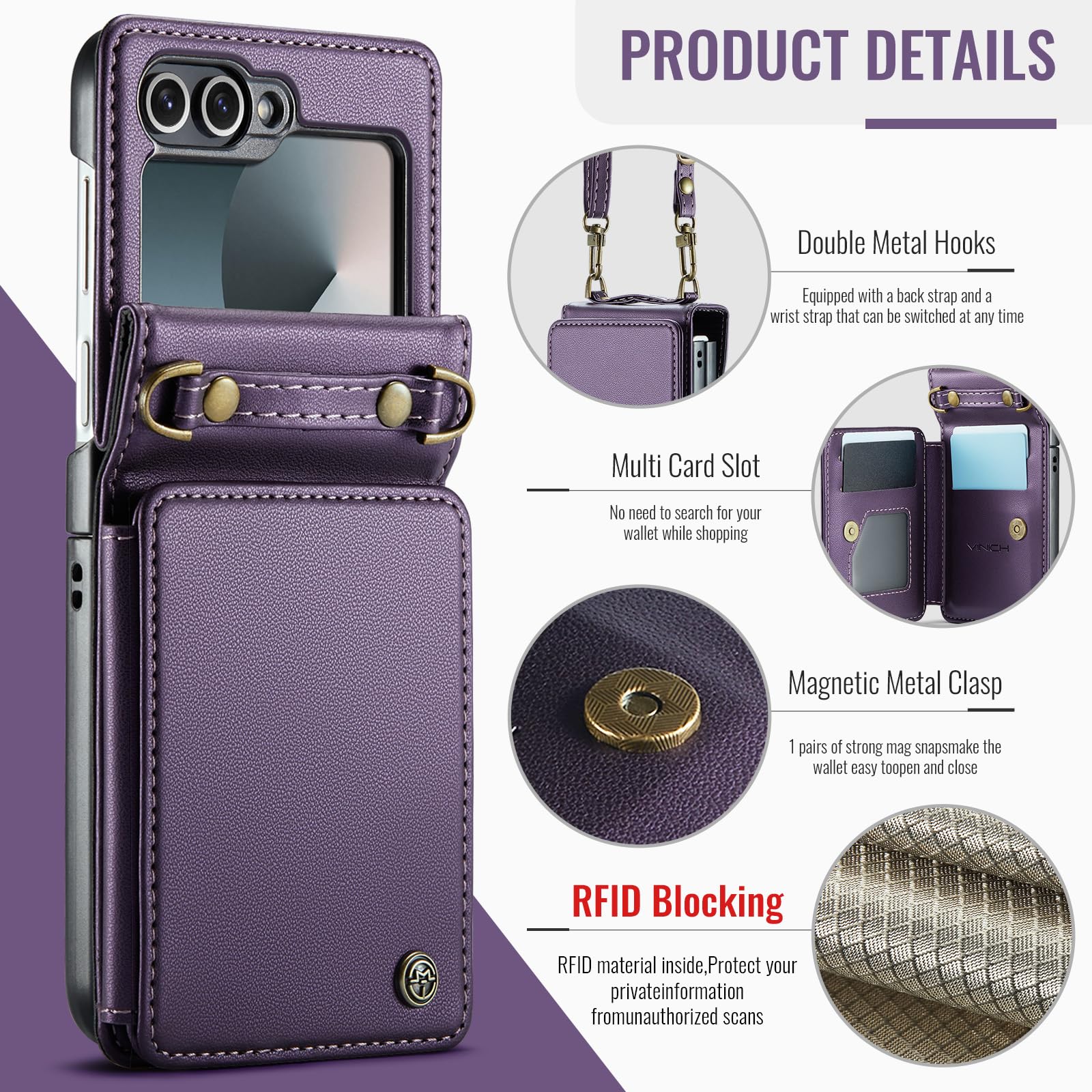 Samsung Galaxy Z Flip 6 - Purple