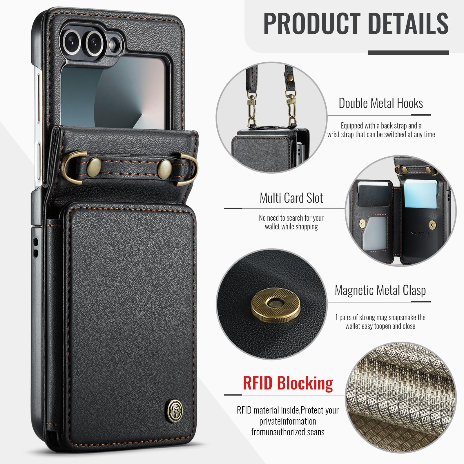 Samsung Galaxy Z Flip 6 - Black