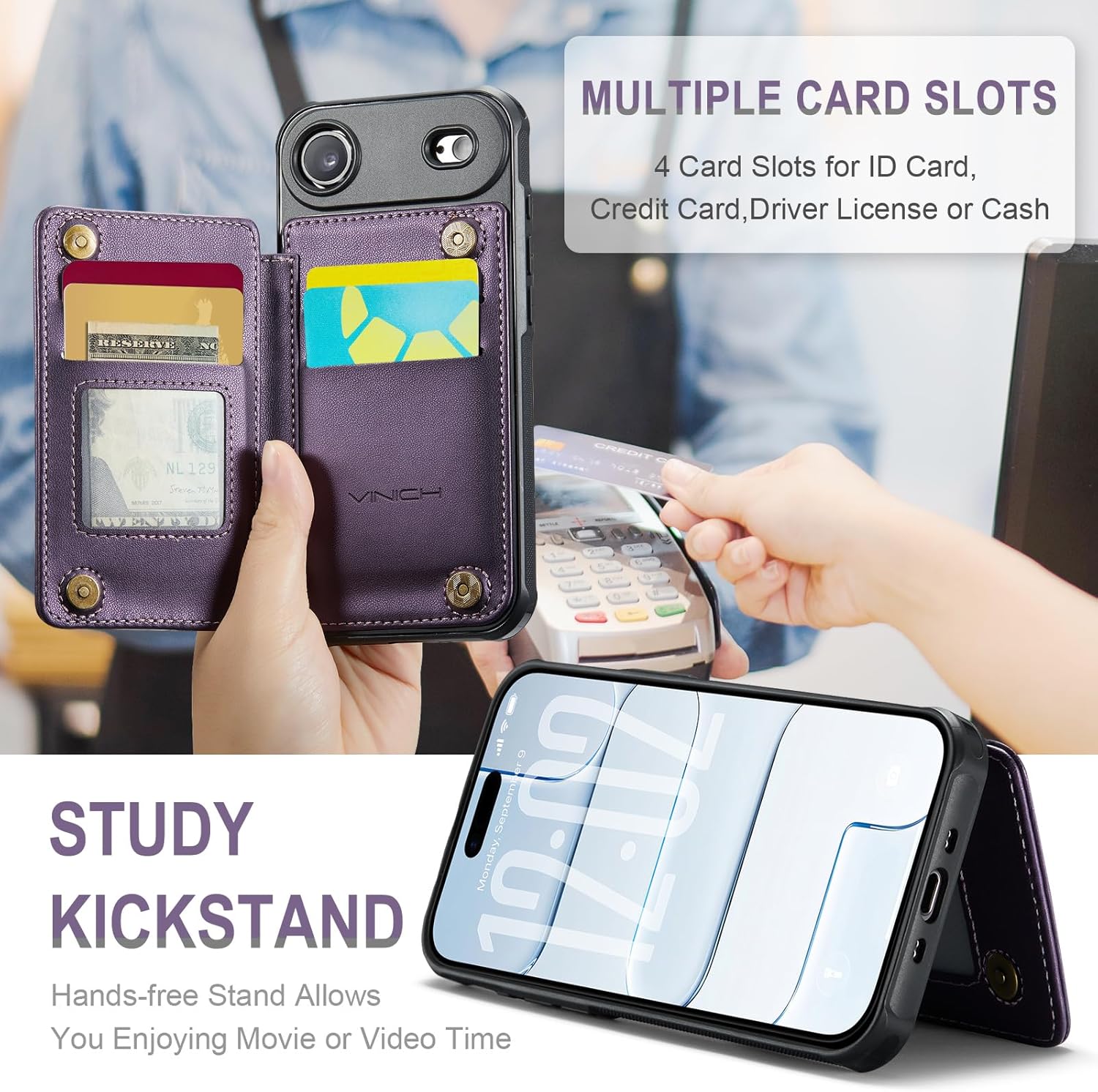 Vinich Apple iPhone 17 Air - Purple