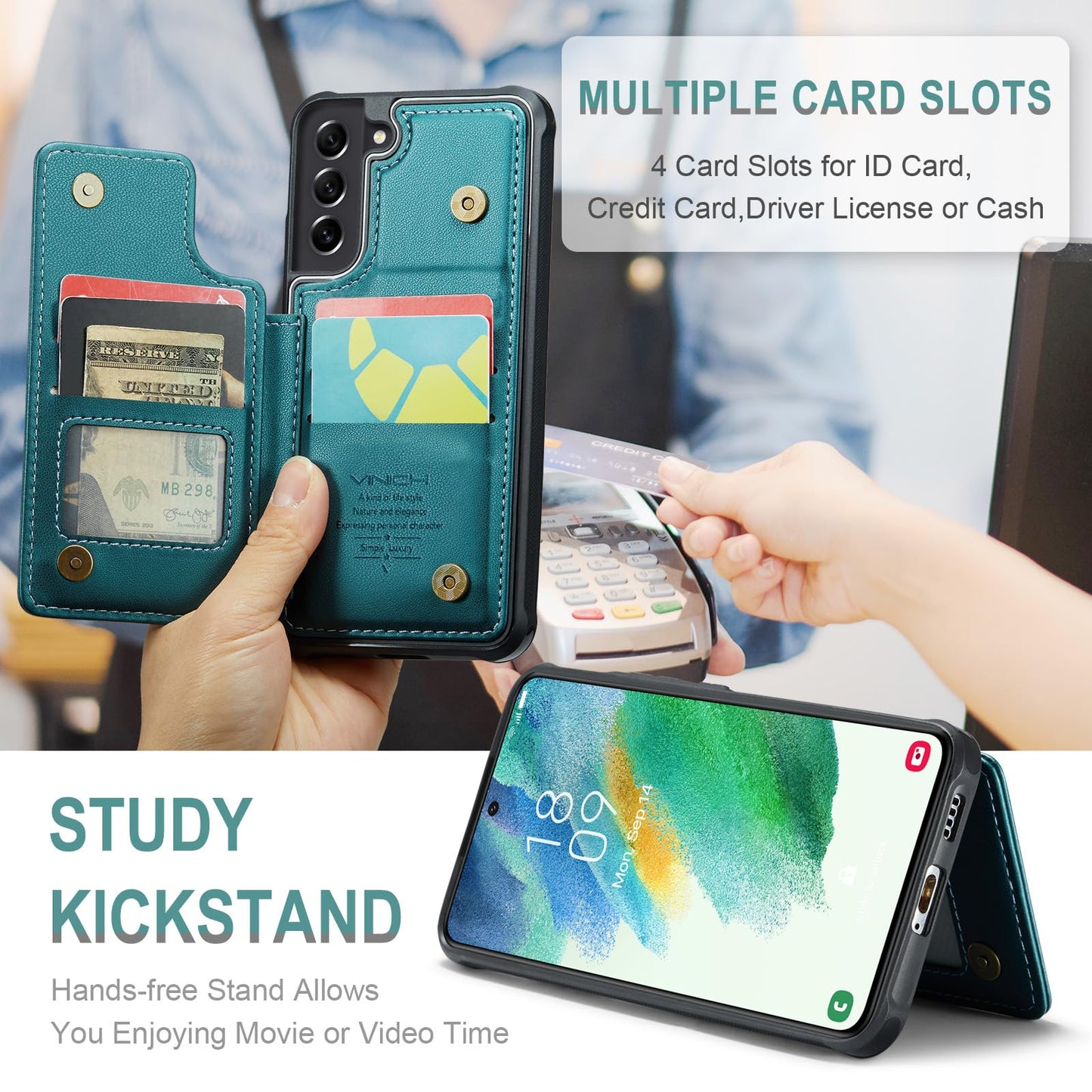 Samsung Galaxy S21 FE - Bluish Green