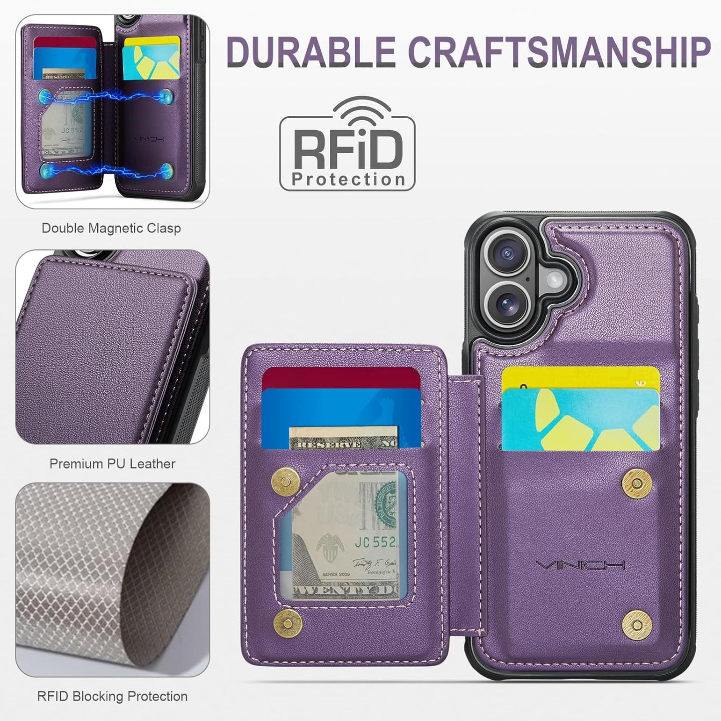 Vinich Apple iPhone 16 - Purple