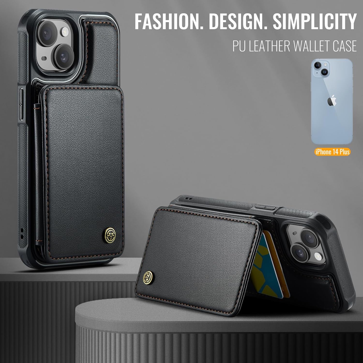 Vinich Apple iPhone 14 Plus - Black