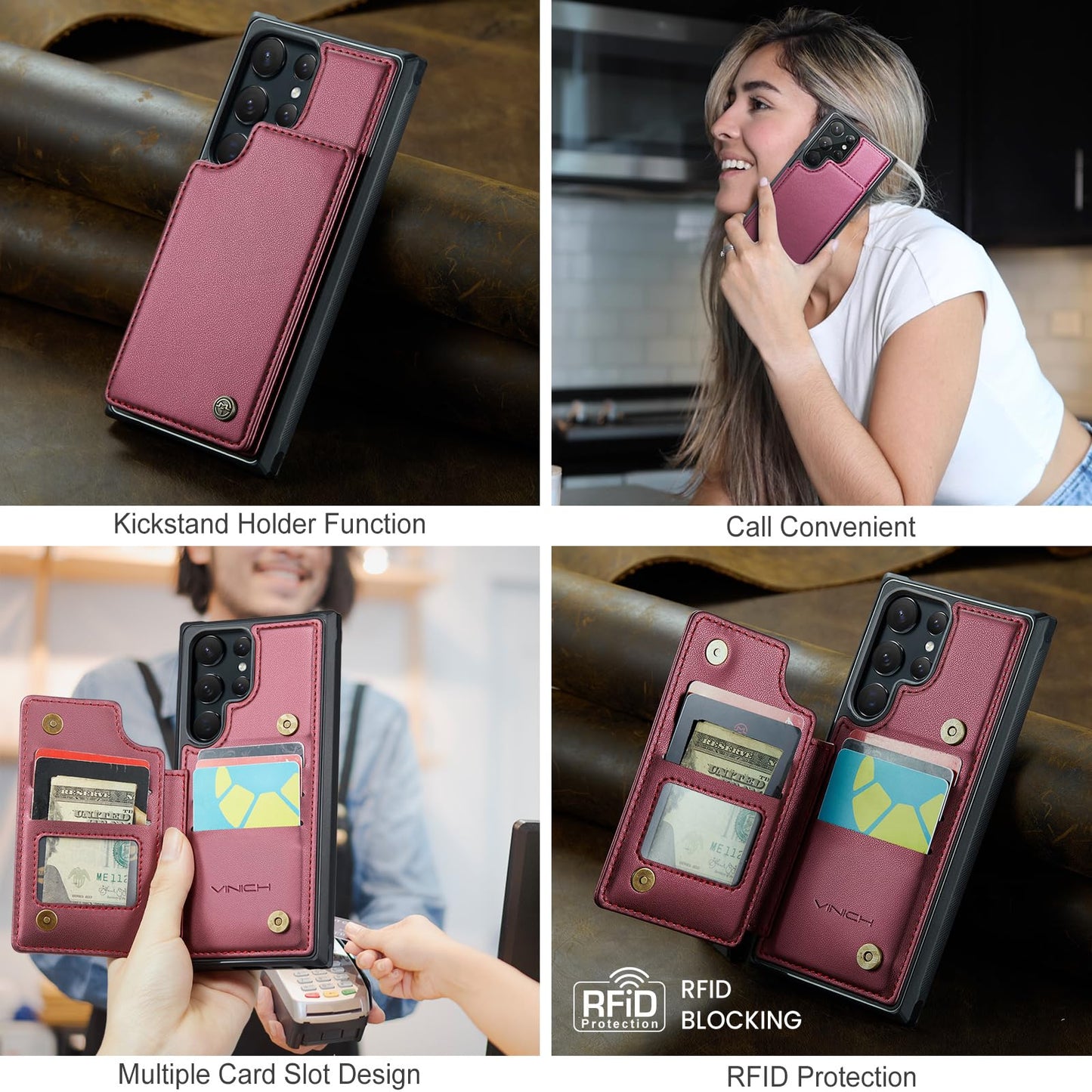 Samsung Galaxy S22 Ultra - Wine Red