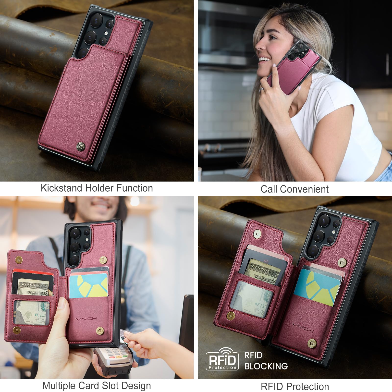 Samsung Galaxy S22 Ultra - Wine Red