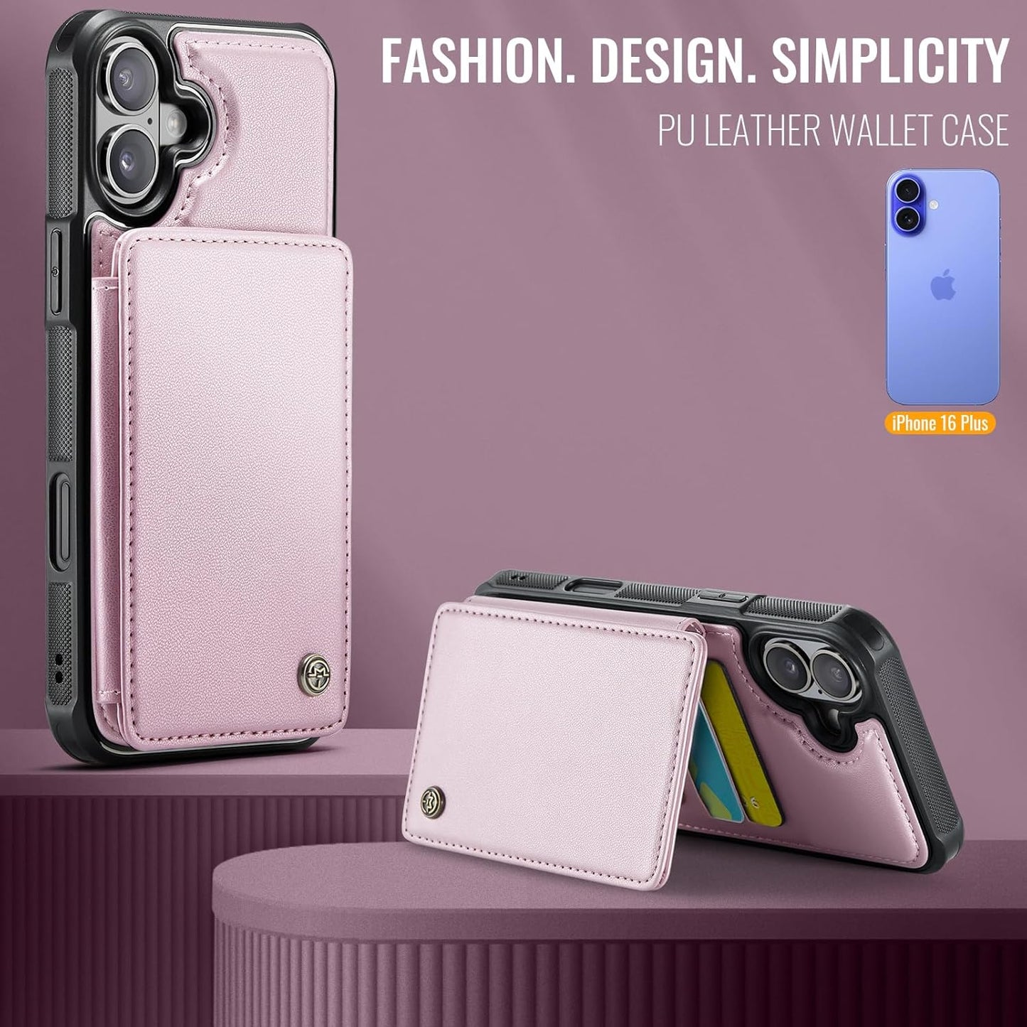Vinich Apple iPhone 16 Plus - Rose Gold