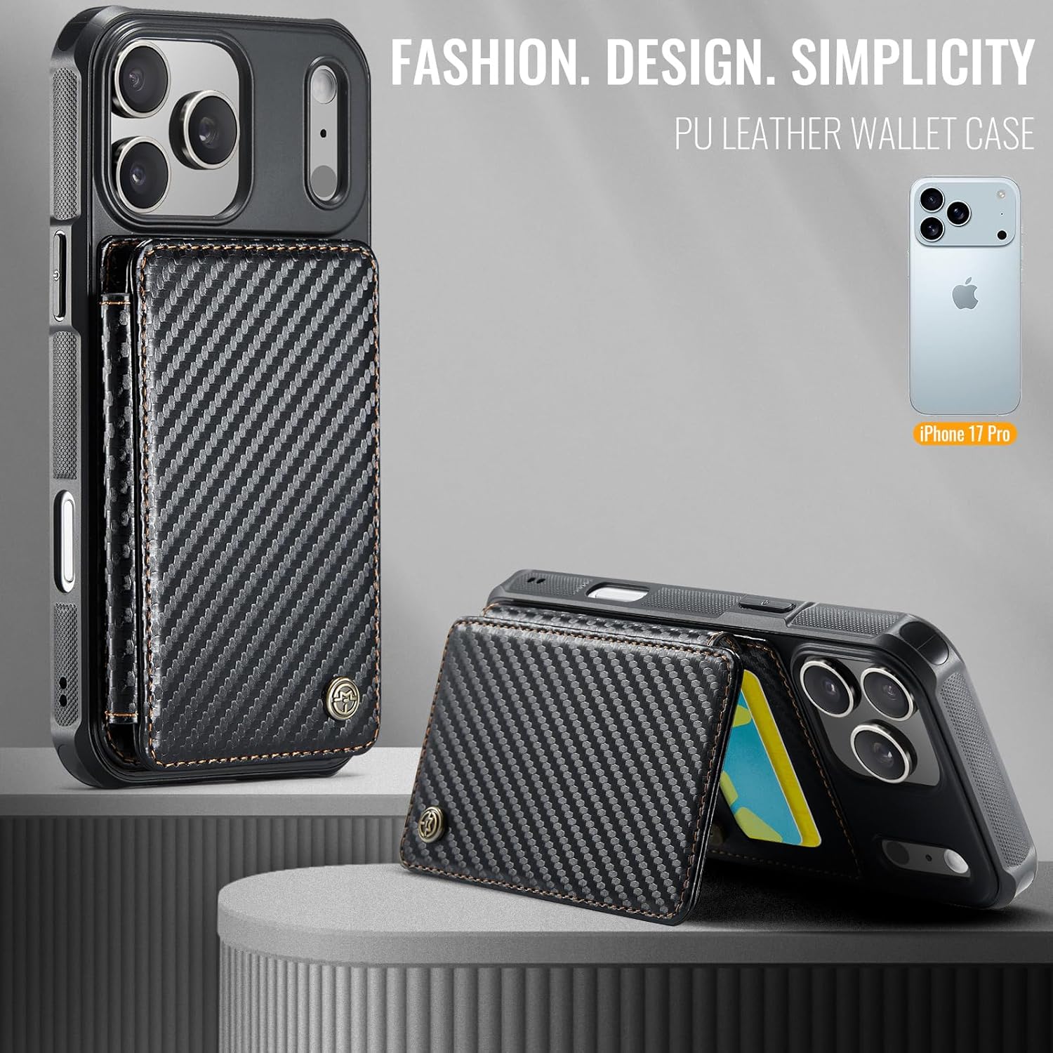 Vinich Apple iPhone 17 Pro - Carbon Black