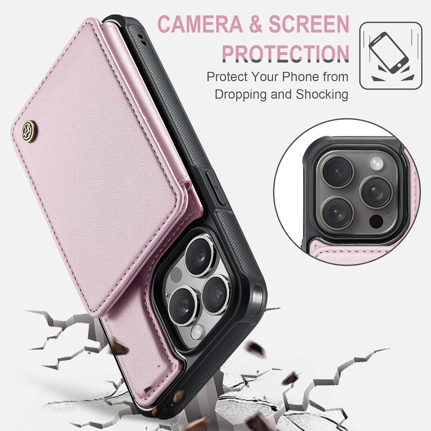Vinich Apple iPhone 14 Pro - Rose Gold