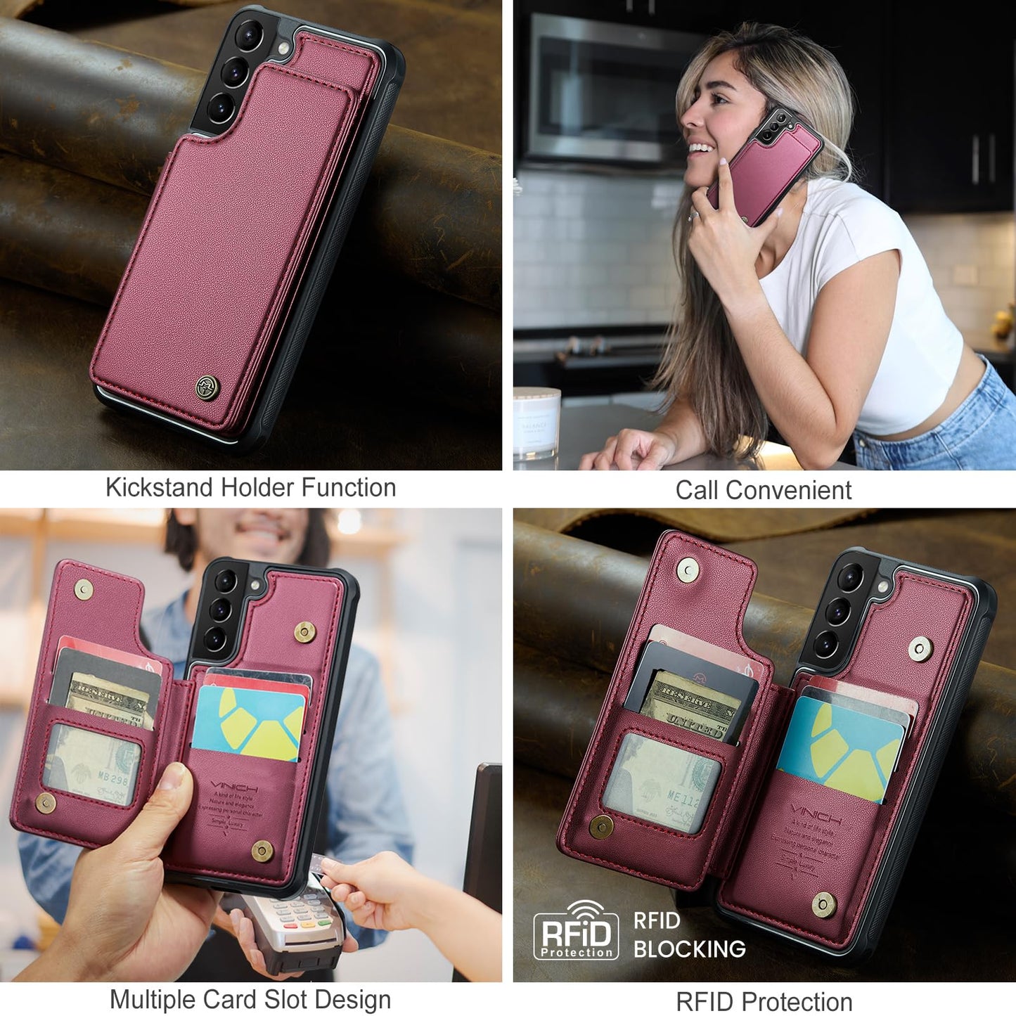 Samsung Galaxy S21 Plus - Wine Red