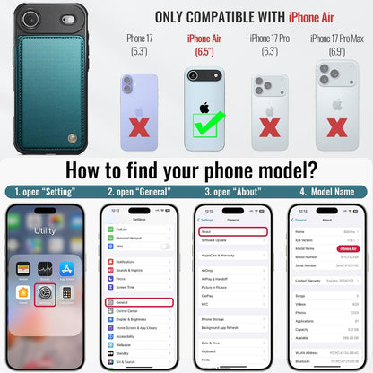 Vinich Apple iPhone 17 Air - Bluish Green