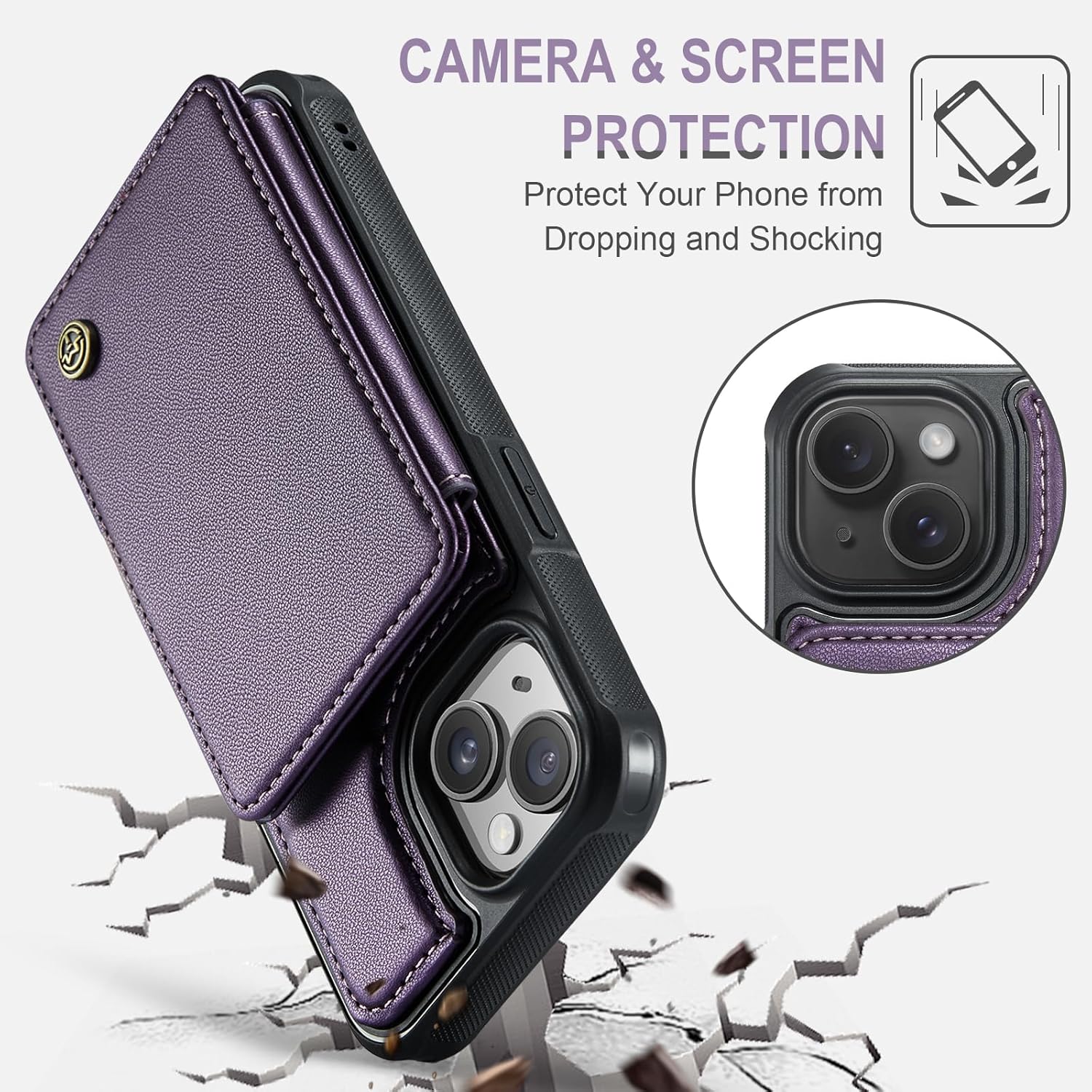 Vinich Apple iPhone 15 - Purple